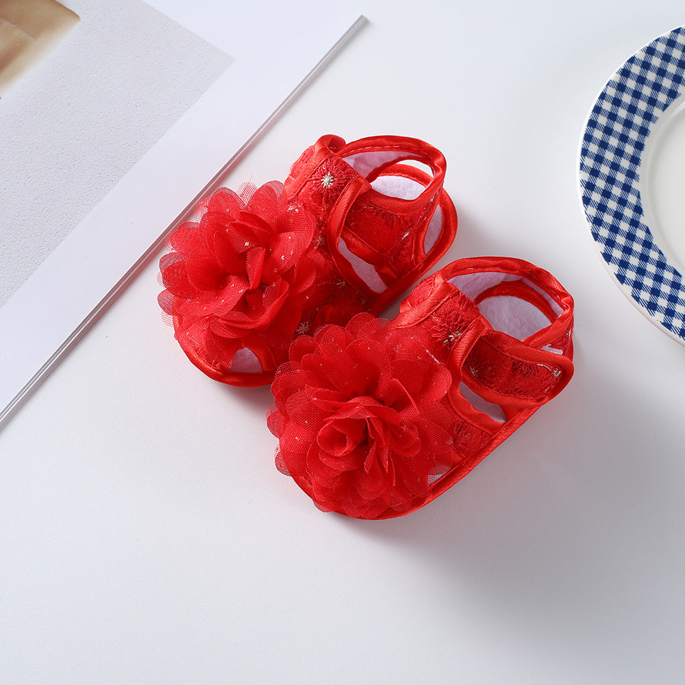 Wholesale 0-1 Year Old Baby Sandal Cotton Baby Supplies